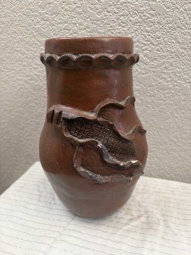 Navajo corn pine pitch vase - navajo,