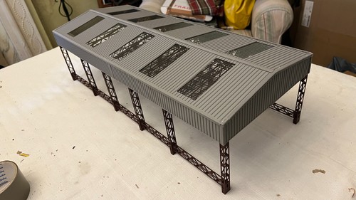 Built model railway - built,