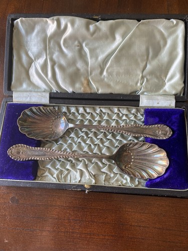Two vintage electroplated - two,