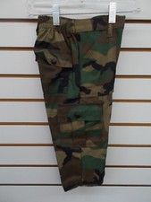Boys Cargo Army Camo Pants Size 4