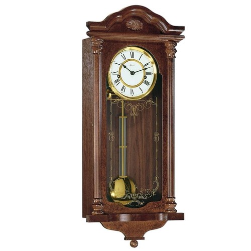 Hermle fulham walnut keywound - hermle,