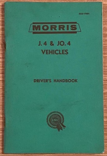Morris jo 4 drivers - &,