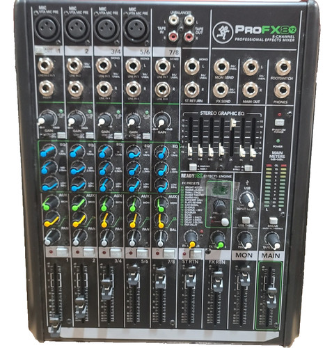 Mackie profx8v2 channel - profx8v2, 8-channel