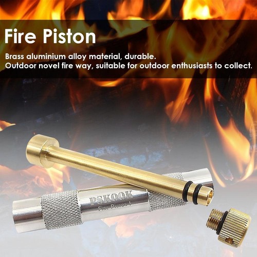 Brass fire piston - piston, survival