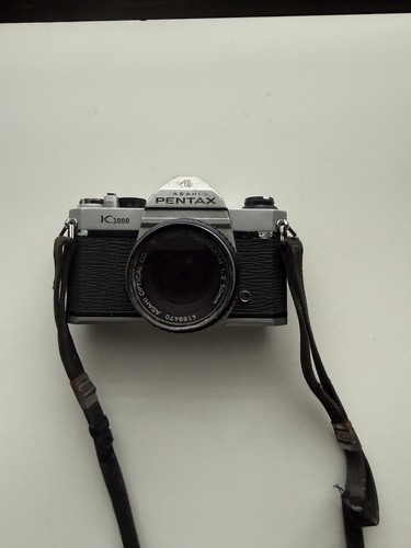 Vintage pentax k1000 slr film - vintage,