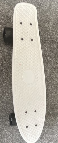 White plastic penny - plastic, style