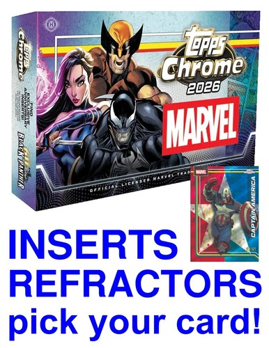 2026 topps chrome marvel - 2026,
