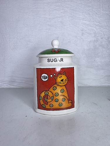 Vintage arthur wood cat sugar - vintage,