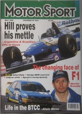 Motor Sport Magazine May 1996