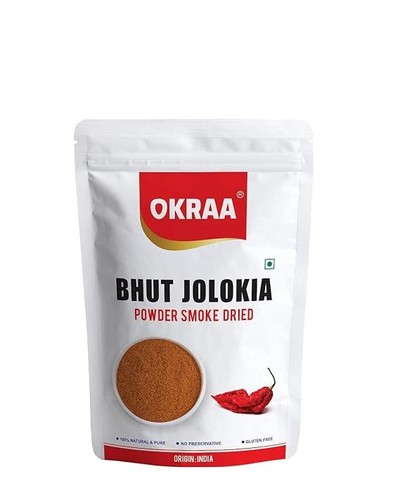 Okraa bhut jolokia powder 50 - bhut,