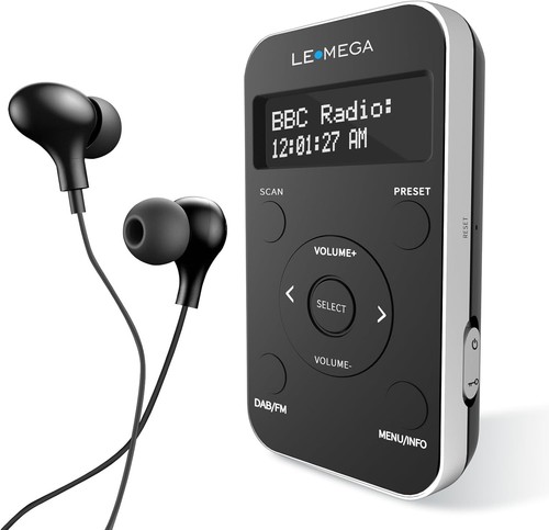 Pocket dab radio with - dab+,