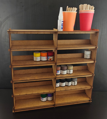 Paint stand 120 - pot, rack