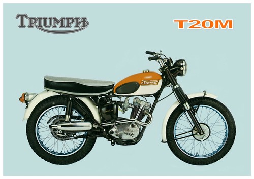 Triumph poster t20 t20m - triumph,