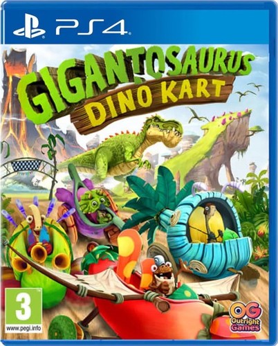 Gigantosaurus dino kart - kart, juego