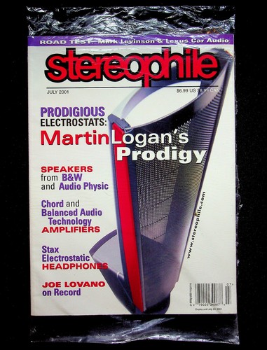 Stereophile magazine july 2001 - magazine,