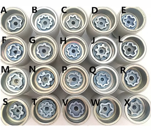 Audi locking wheel nut key - audi,