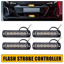 4x 12/24V 6 LED Strobe
