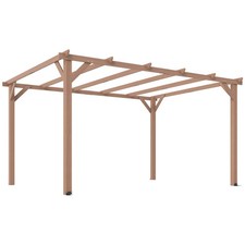 Outsunny 4x3 m Garden Wooden