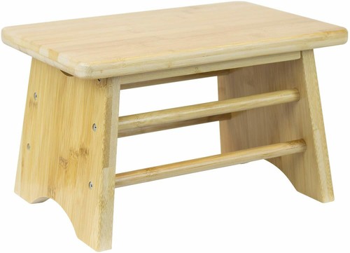 Durable bamboo step stool for - bamboo,