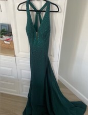 Mori Lee Emerald Prom Dress Mermaid 43051