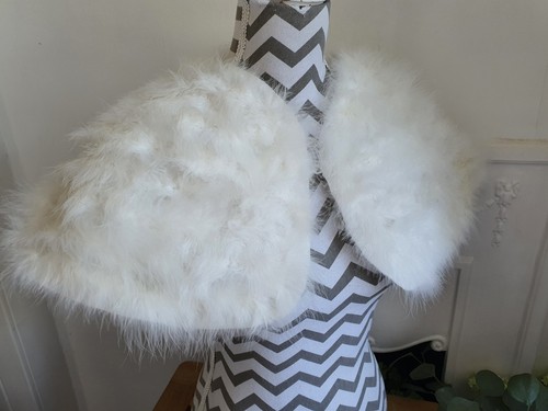 Ivory maribou feather - maribou,