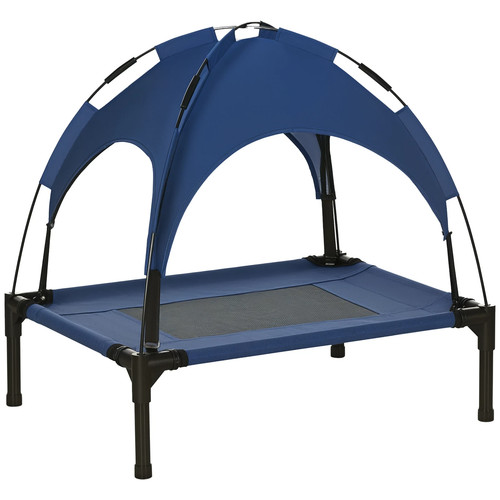 Pawhut 61cm elevated dog bed - 61cm,