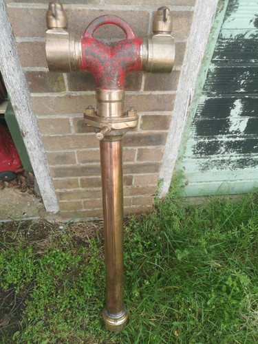 Fire service double brass - service,