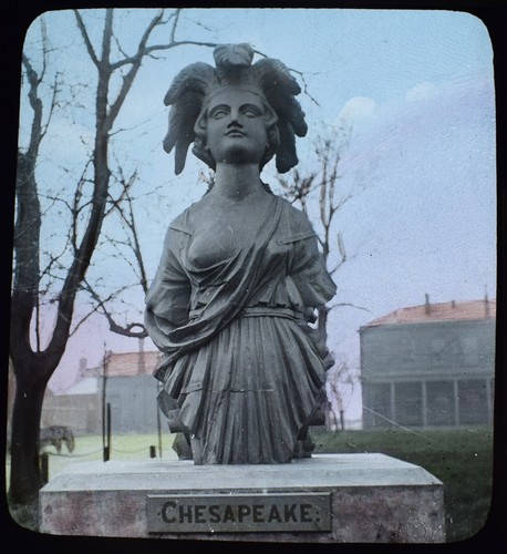 Figurehead uss chesapeake - figurehead,