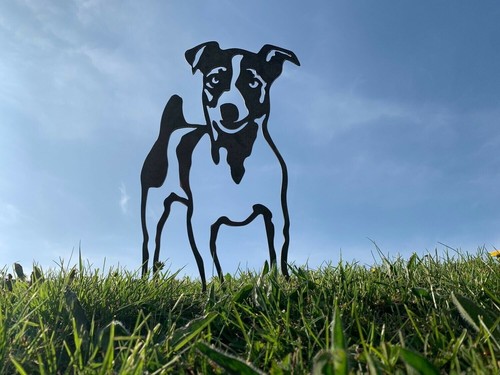 Jack russell terrier metal - terrier, jrt