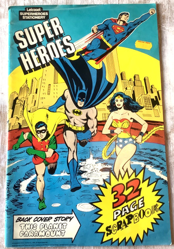Nos 1978 letraset superheroes - 1978,