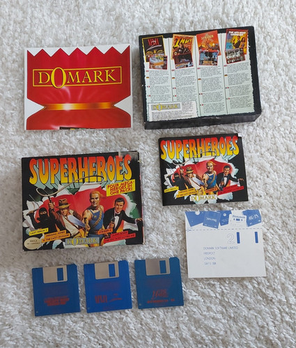 Amiga 500 superheroes james - amiga,