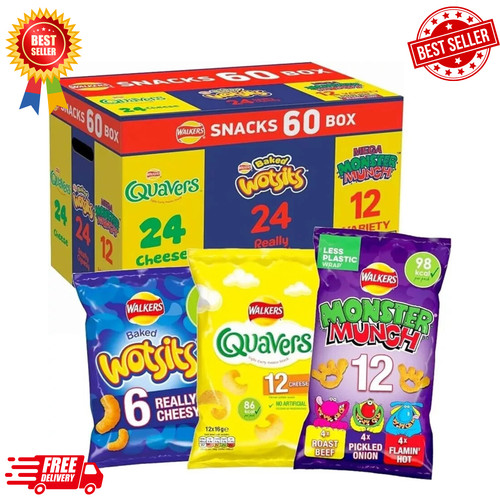Walkers snack crisps - walkers,