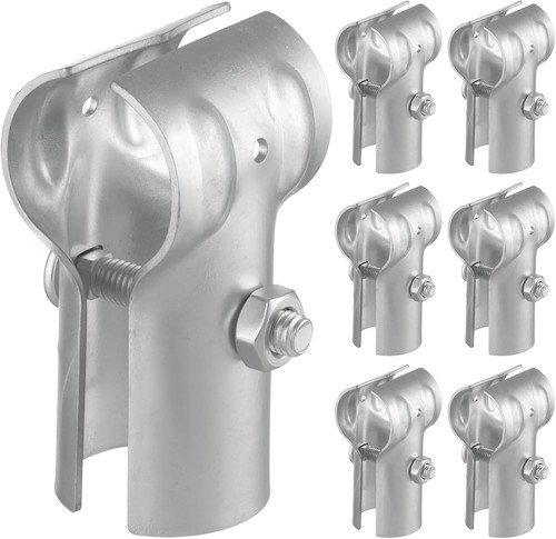 Pcs end rail clamps 8 - 6, 1-3/8"