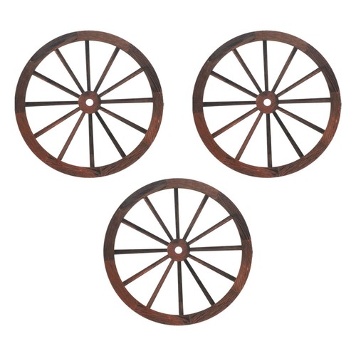 Rustic wooden wagon - rustic, wheel