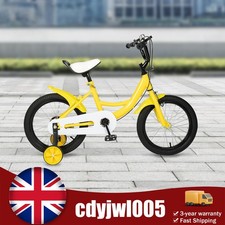 16" Kids Bike Yellow Bicycle