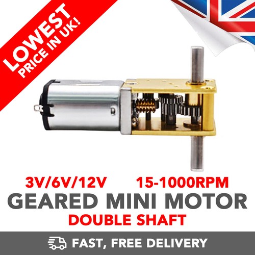 Geared micro motor double - micro,