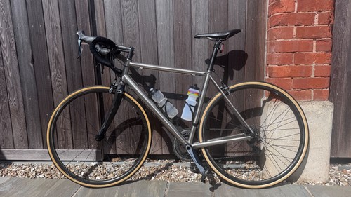 Titanium bike frame from - titanium, bike,