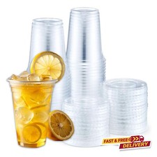 14oz Smoothie Cups Reusable BPA Free Plastic Milkshake & Slush Tumblers 400 ML