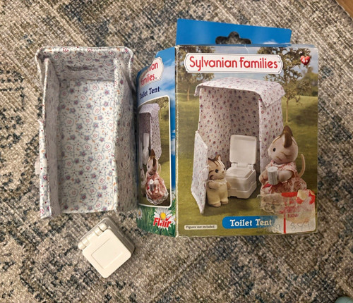 Sylvanian families bathroom - families,