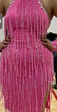Custom-made,hot pink Ballroom