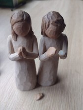 Willow Tree Figure SISTERS BY HEART - Hand Needs gluing On  