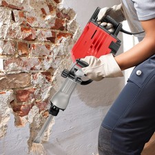 3600W Electric Demolition Hammer Concrete Breaker Drill With 2 Chisel & Case NEW