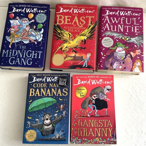 David walliams books bundle - david,