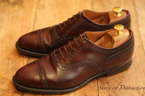 Church brown leather oxford - leather,
