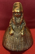 Vintage English Brass Bell - Milk Maid  c.1920’s-1930’s