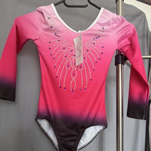 Girls long sleeve gymnastics - girls,