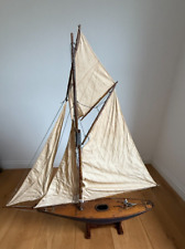 Vintage Bassett Lowke 1930s 36 Inch Restricted Class Racing Pond Yacht