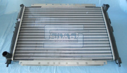 Water radiator with - with, probe