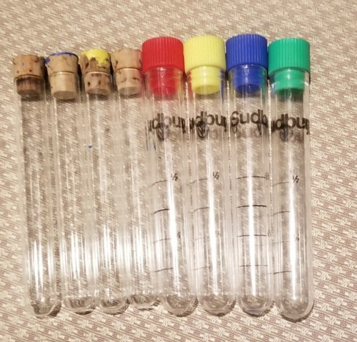 Mini glass vials - mini, tubes