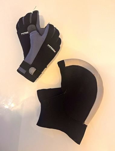 Typhoon neoprene diving gloves - neoprene,